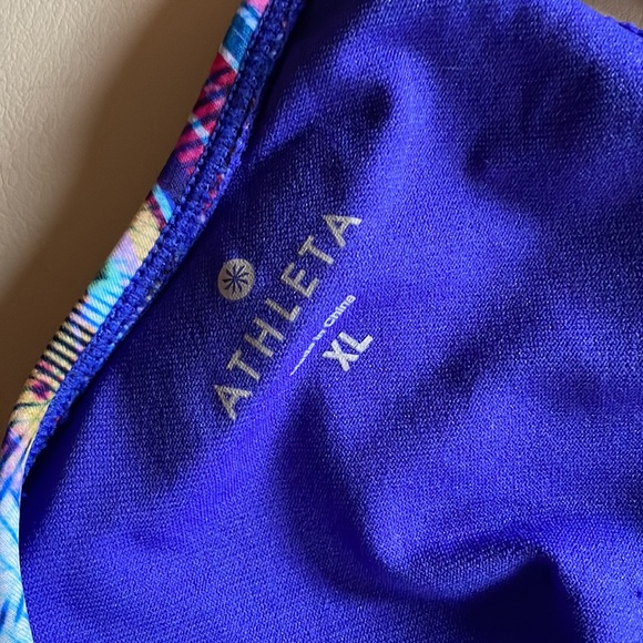 Athleta Brand Bikini top . New without tags . Sz XL adjustable. removable pads - Picture 3 of 5